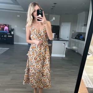 Floral midi Dress